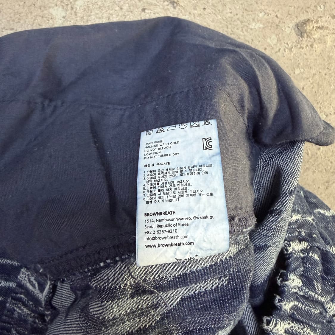 브라운브레스 바지[2334] 상품이미지8