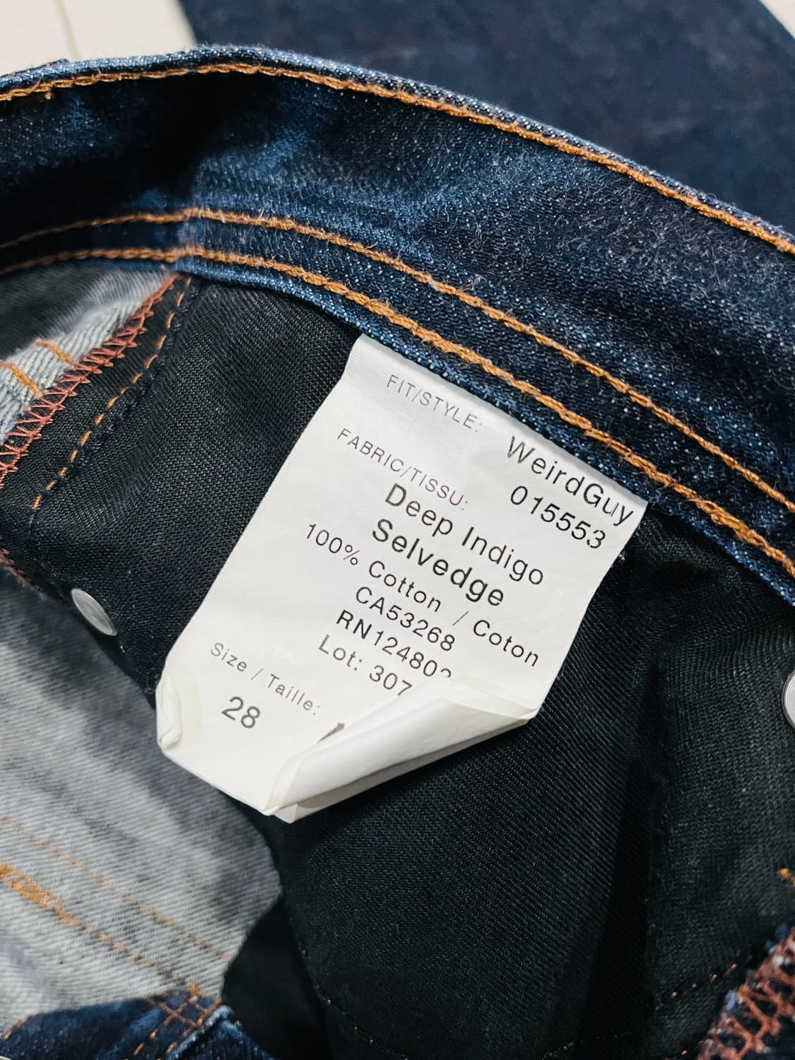 네이키드앤페이머스 셀비지 위어드가이 상품이미지6