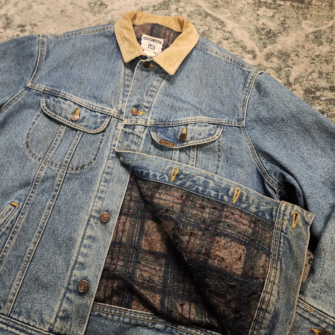 80s 오리지날 LEE-LJ 데님자켓 상품이미지6