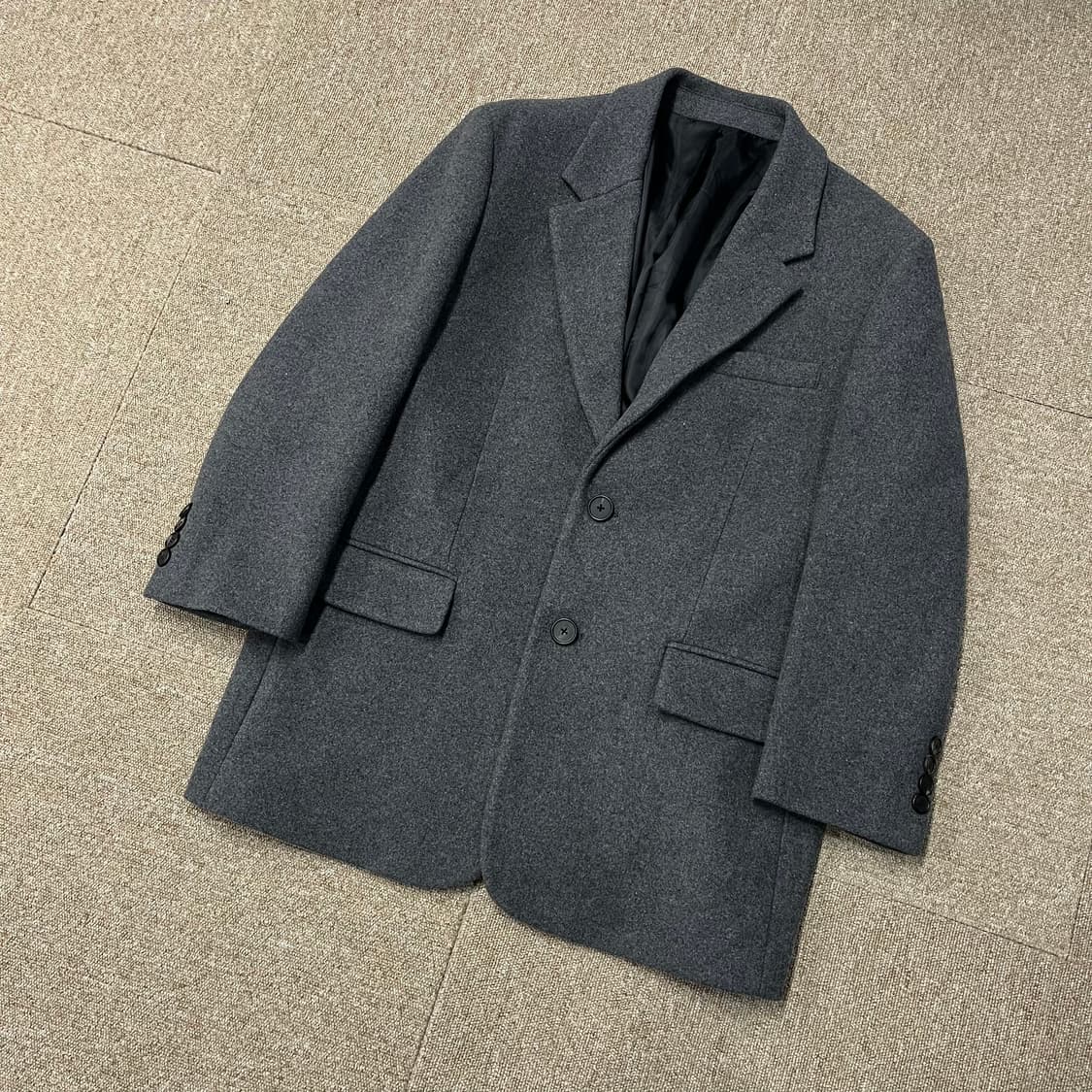 무탠다드 울 숄도오버사이즈 블레이저 자켓 상품이미지2