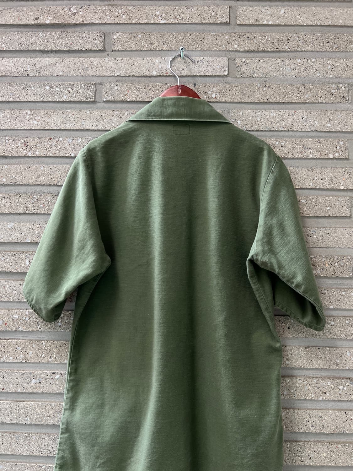 [M]70's 오리지널 U.S ARMY OG-107 4포켓 밀리터리 셔츠 상품이미지9