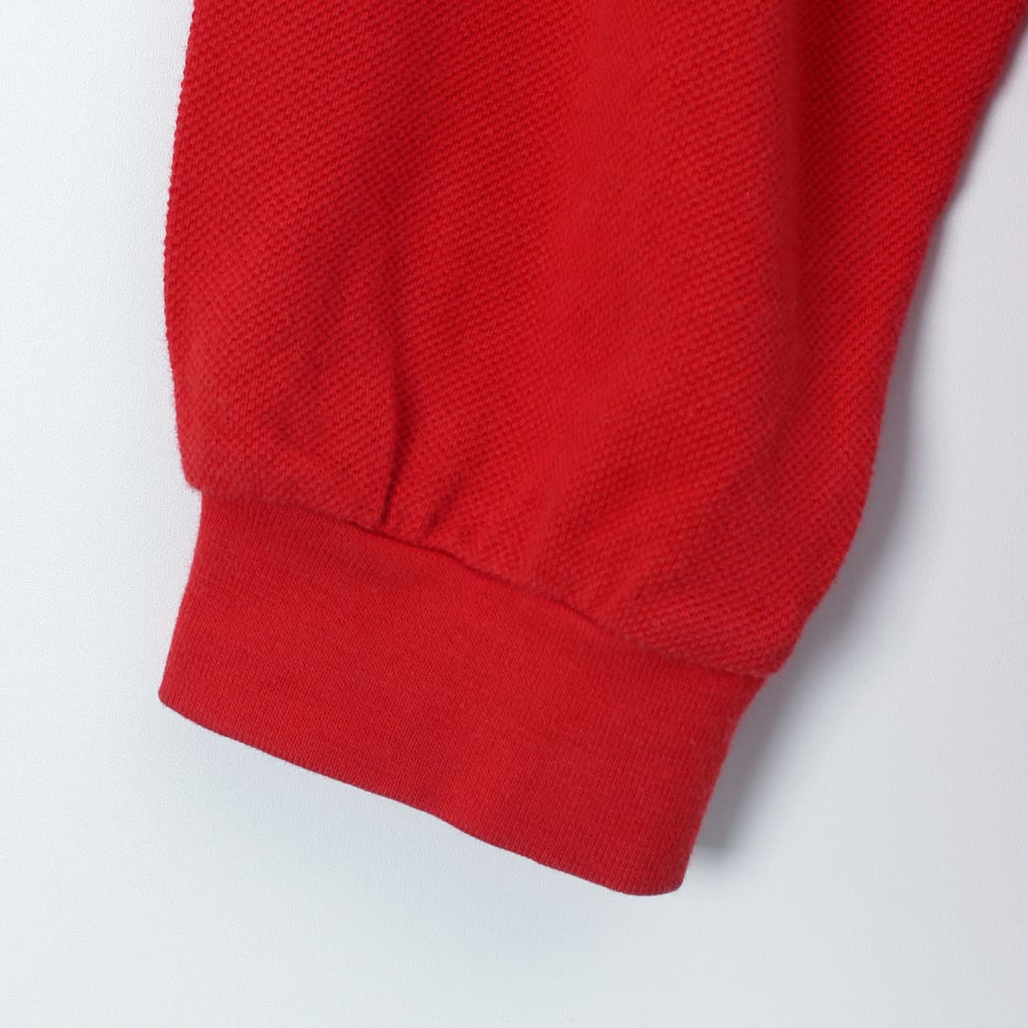 버버리 BURBERRY 90s 빈티지 자수 레드 pk셔츠 카라티셔츠 상품이미지5