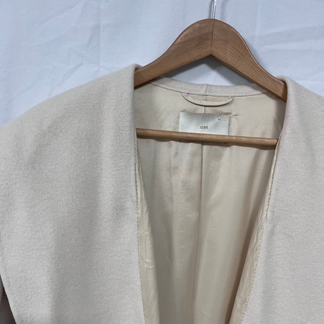 오르(ORR) 울 캐시미어 로브 롱코트 상품이미지3