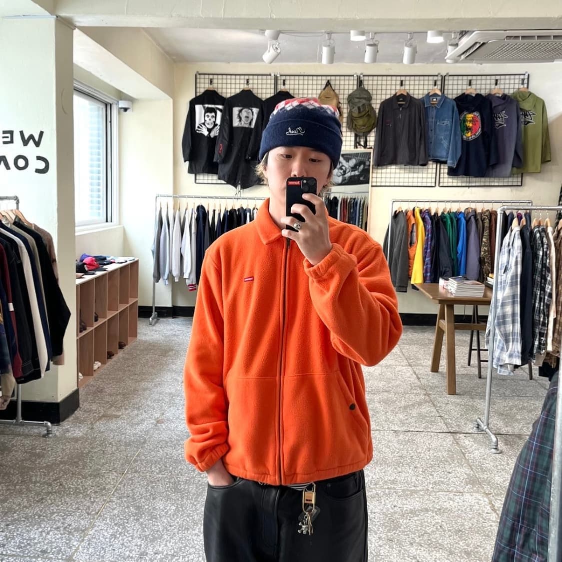 슈프림 폴라텍 해링턴 자켓 17fw 상품이미지4