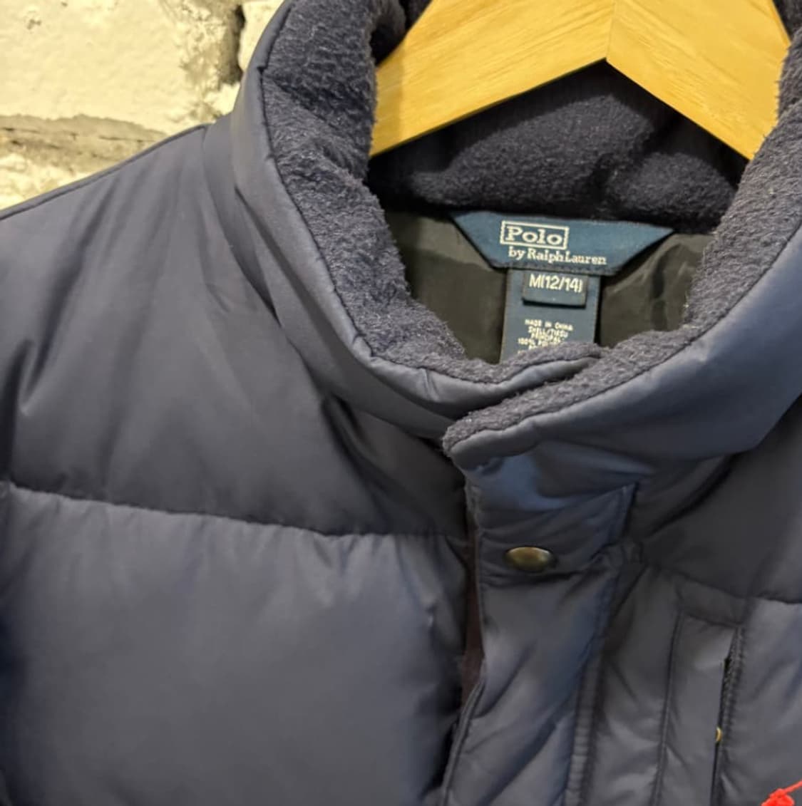 폴로 래드포니 빈티지 후드패딩 상품이미지6