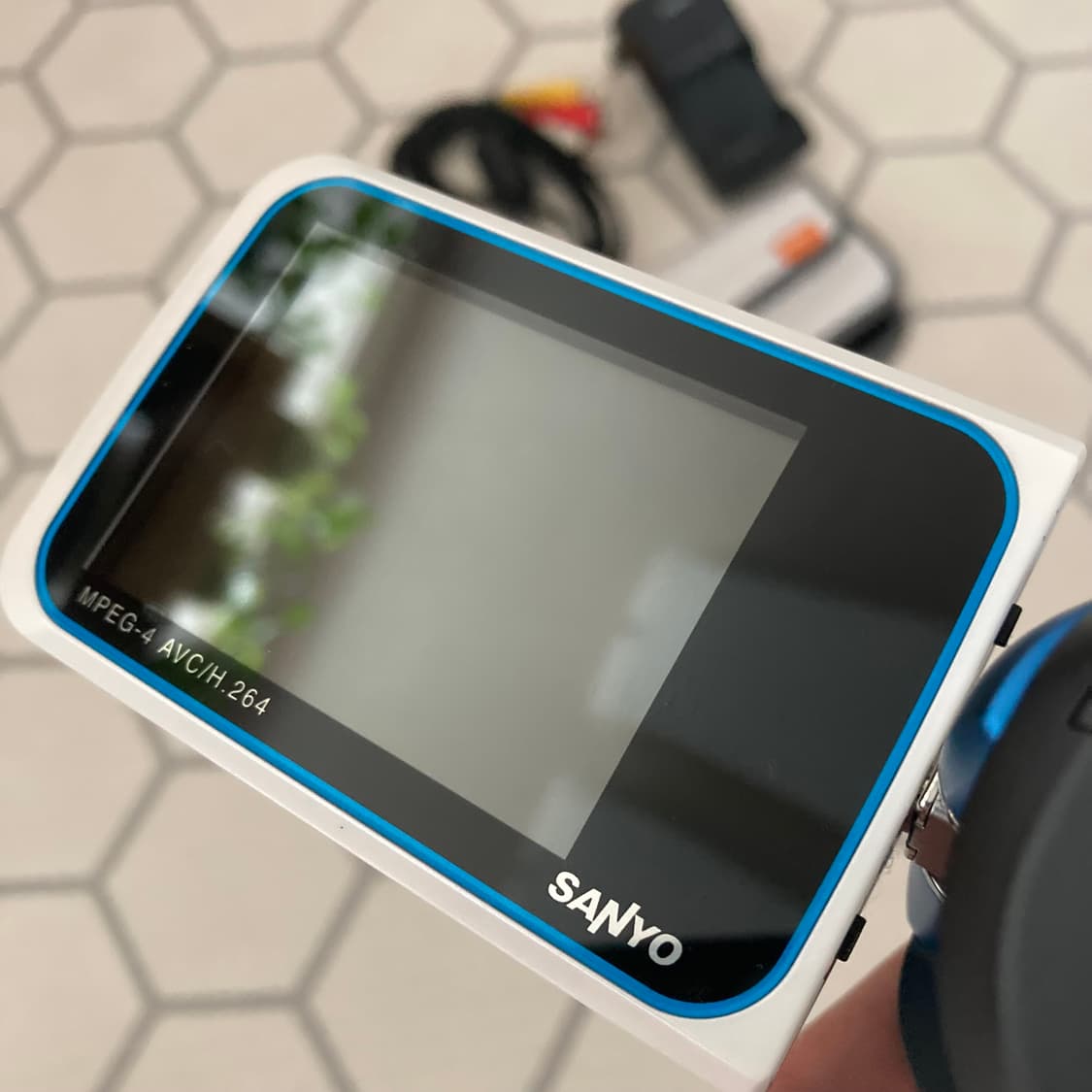 산요 작티 DMX-CA8 블루 산요작티 CA8 빈티지 캠코더 상품이미지7