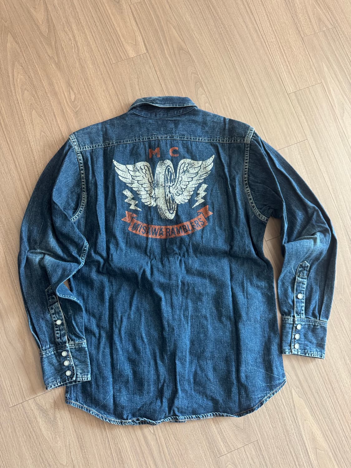 토이즈맥코이 웨스턴 셔츠 커스텀 M사이즈 상품이미지2