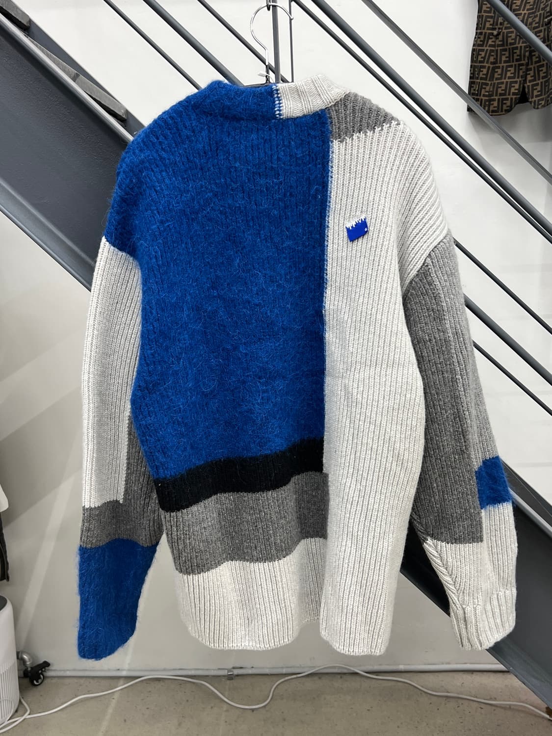 자라 X 아더에러 패치워크 오버사이즈 니트 상품이미지4