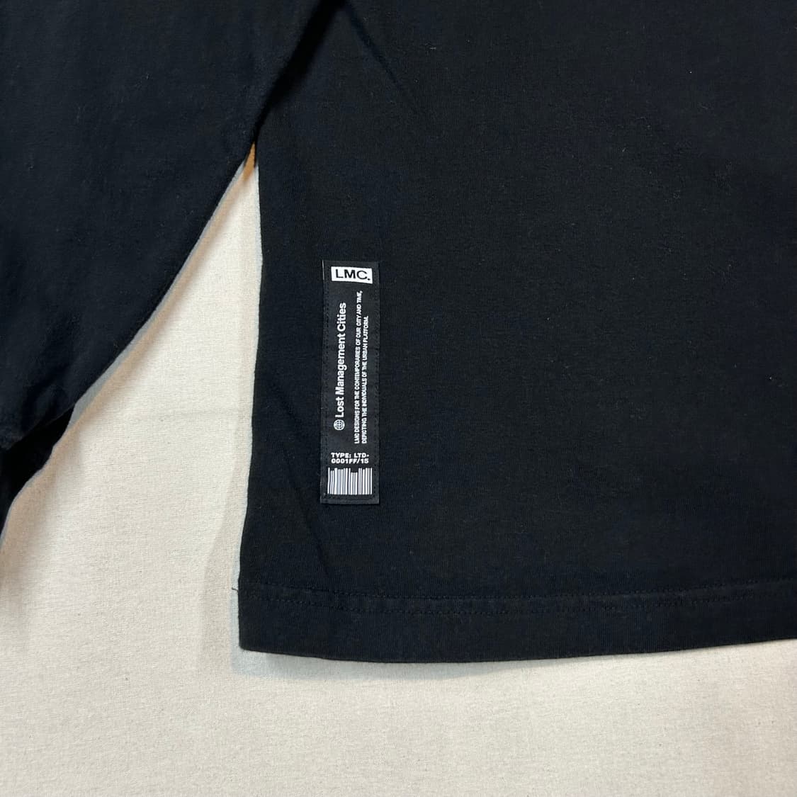 M) LMC 블랙 롱슬리브 긴팔 티셔츠 상품이미지7