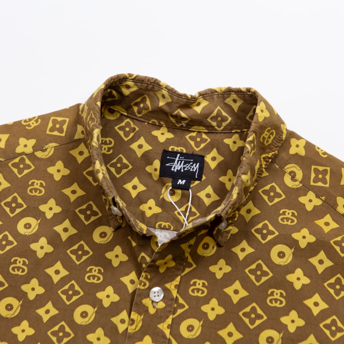 90s 스투시 모노그램 루이비통 패러디 셔츠 상품이미지7