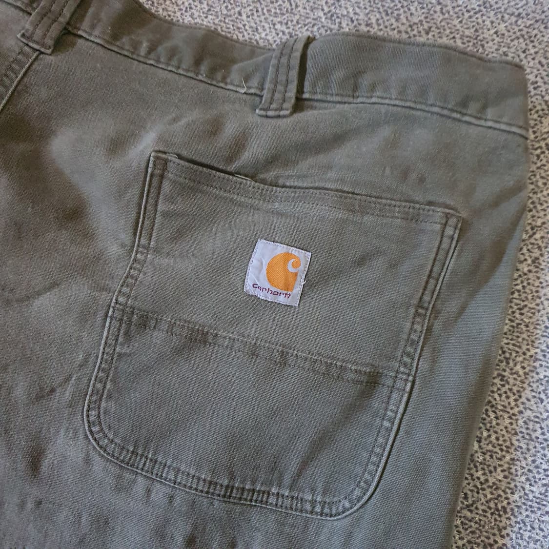 칼하트 더블 프론트 던가리 팬츠  no.91 상품이미지8