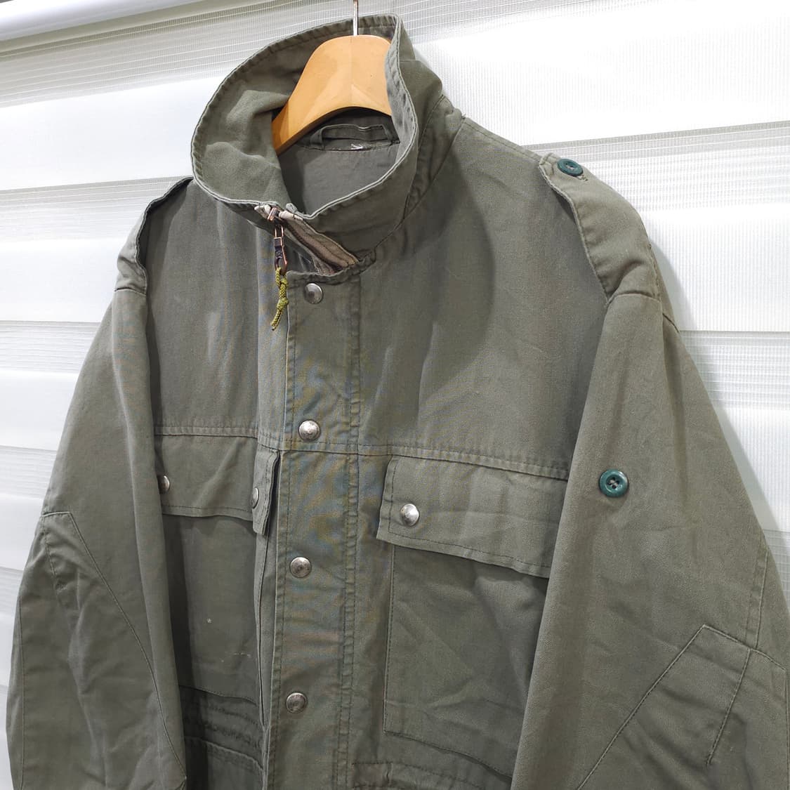 70s 스위스군 밀리터리 빈티지 자켓- 100-105정도 상품이미지2