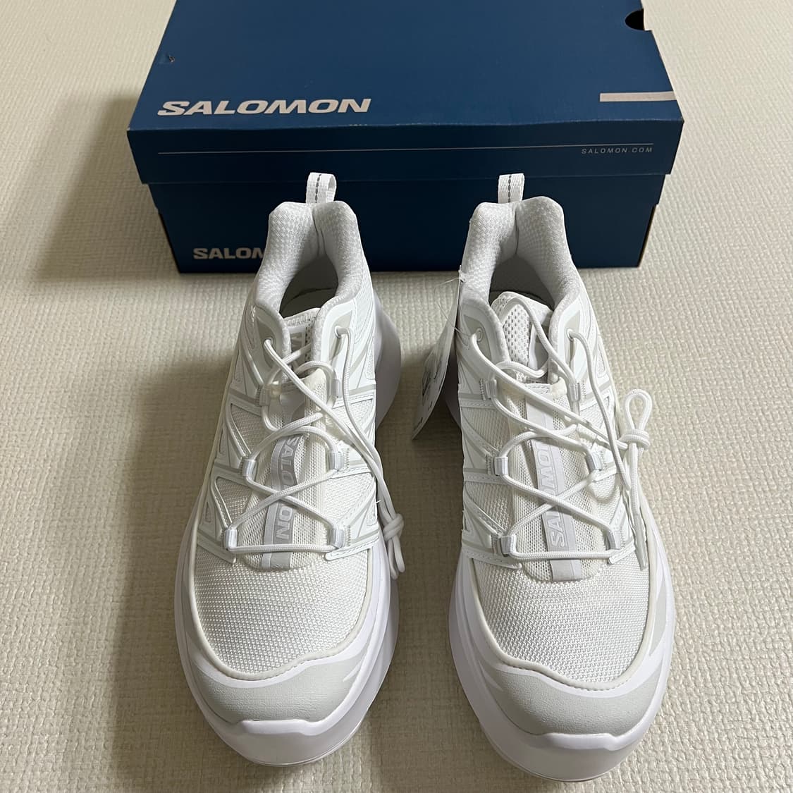 [265] 꼼데가르송 살로몬 XT-6 익스팬스 플랫폼 화이트 상품이미지2