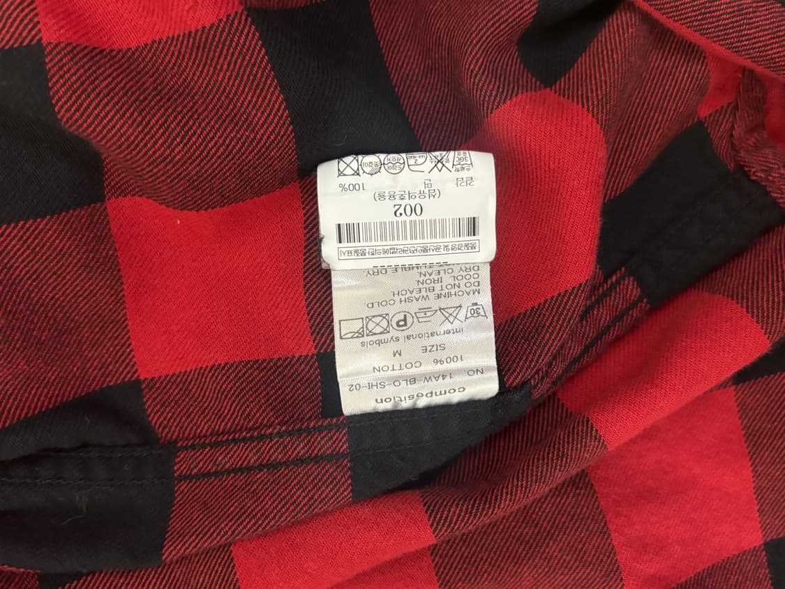 와코마리아 체크셔츠 상품이미지3