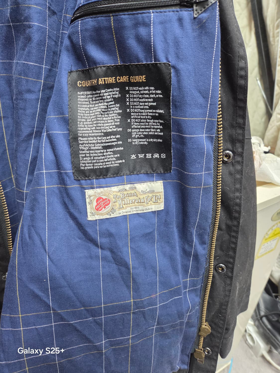 컨트리어 타이어   블랙 야상 자켓 상품이미지6