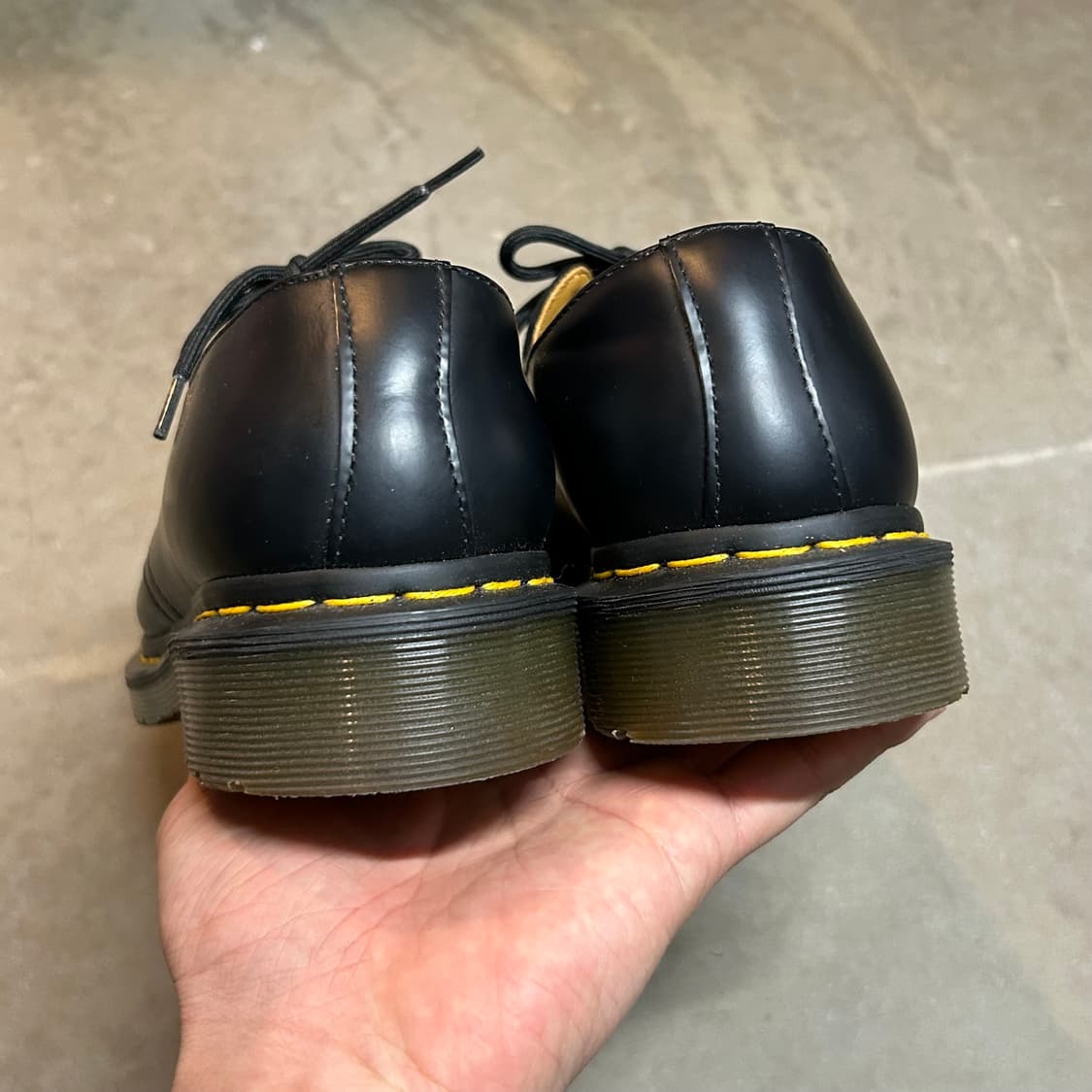 닥터마틴 1461 3홀 스무스 블랙 (UK6 / 250) 상품이미지6