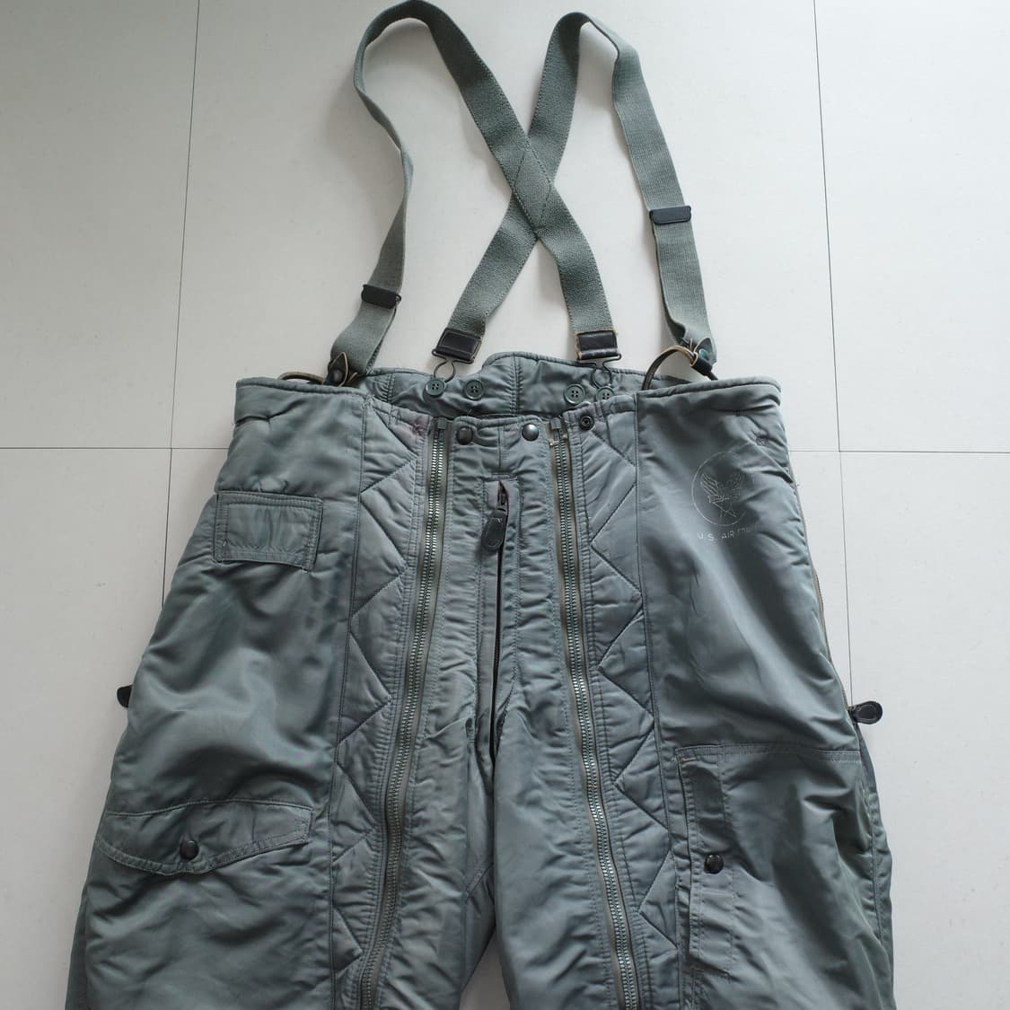 50s 미공군 오리지널 A-11D 플라잉 트라우저 32 크라운지퍼 상품이미지2