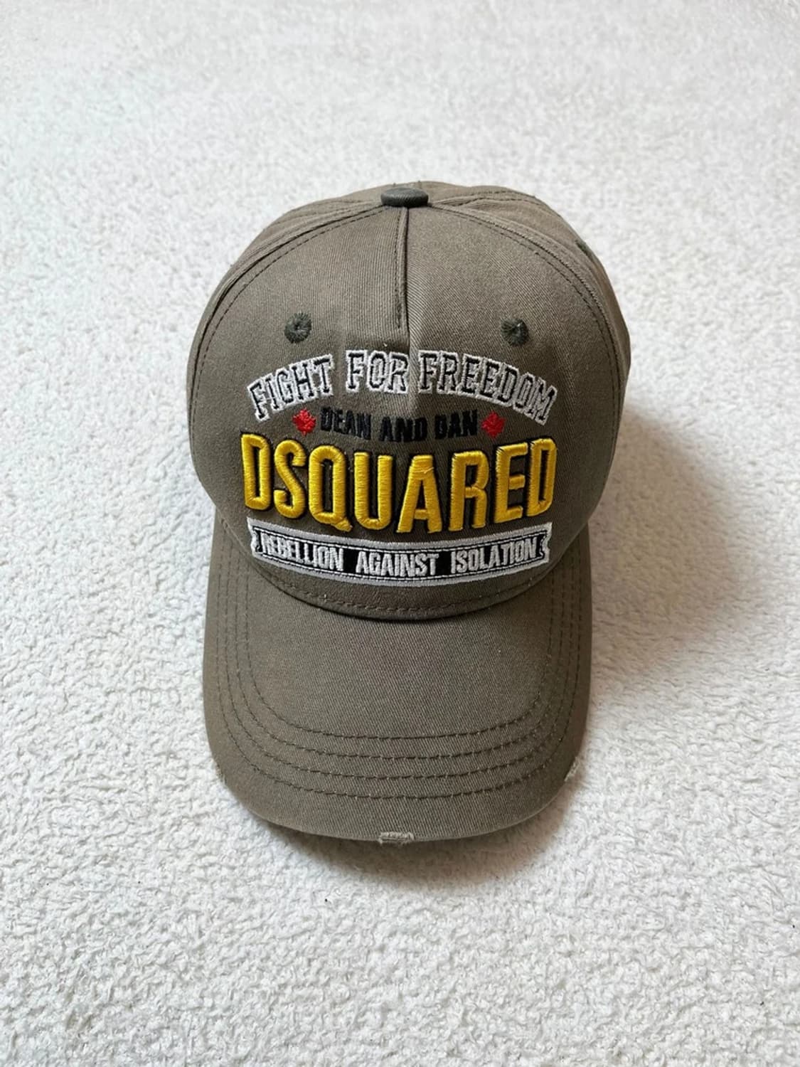 디스퀘어드2 14FW 리벨리온 로고 볼캡 A1752 상품이미지1