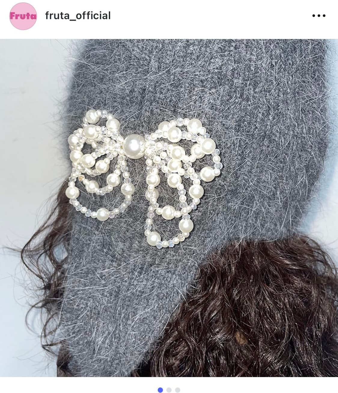 fruta 프루타 트루퍼햇 그레이 상품이미지2