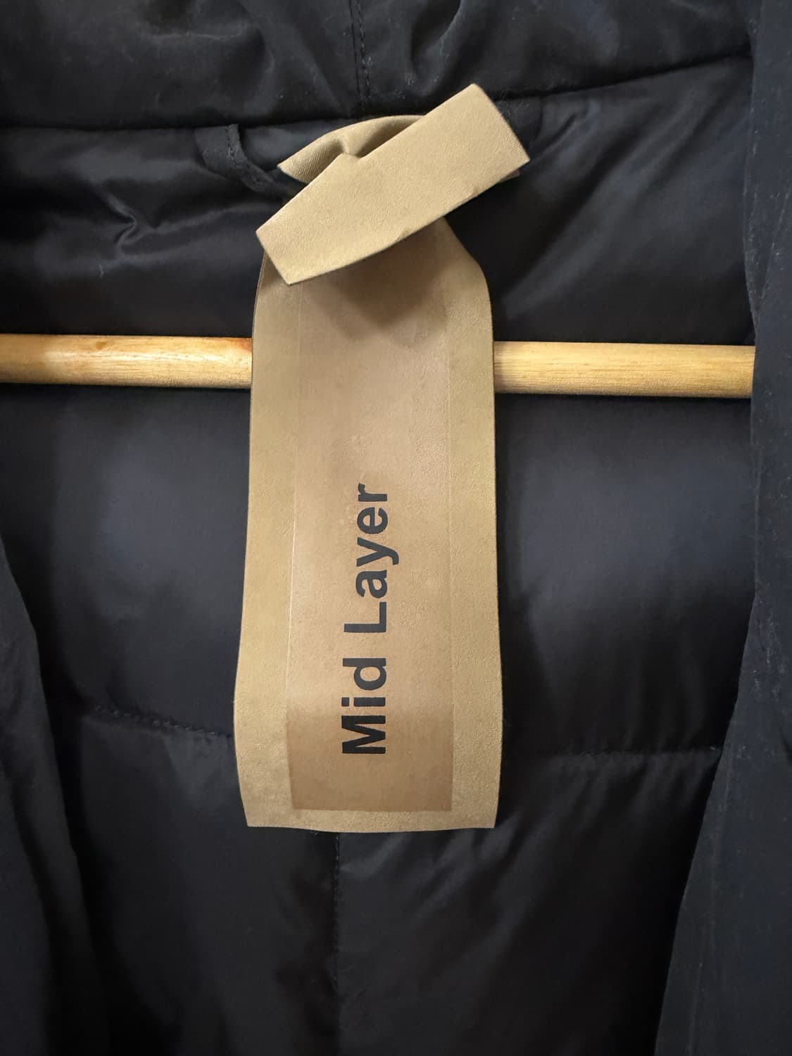 텐씨 미드 레이어 다운 black 50 사이즈 상품이미지2