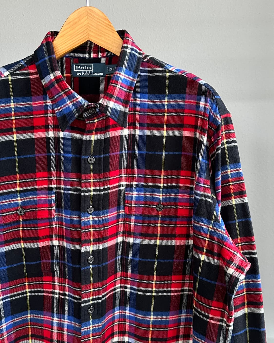 [2XL]폴로 랄프로렌 클래식 플란넬 겨울 셔츠 상품이미지3