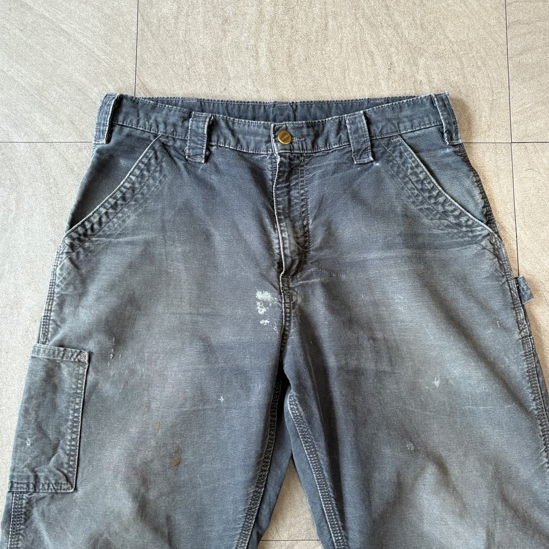 칼하트 오리지널 블랙 카펜터 팬츠 바지 상품이미지6