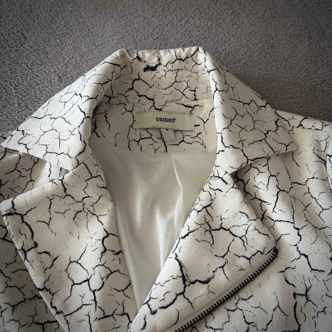 Vintage crack detail jacket 상품이미지2