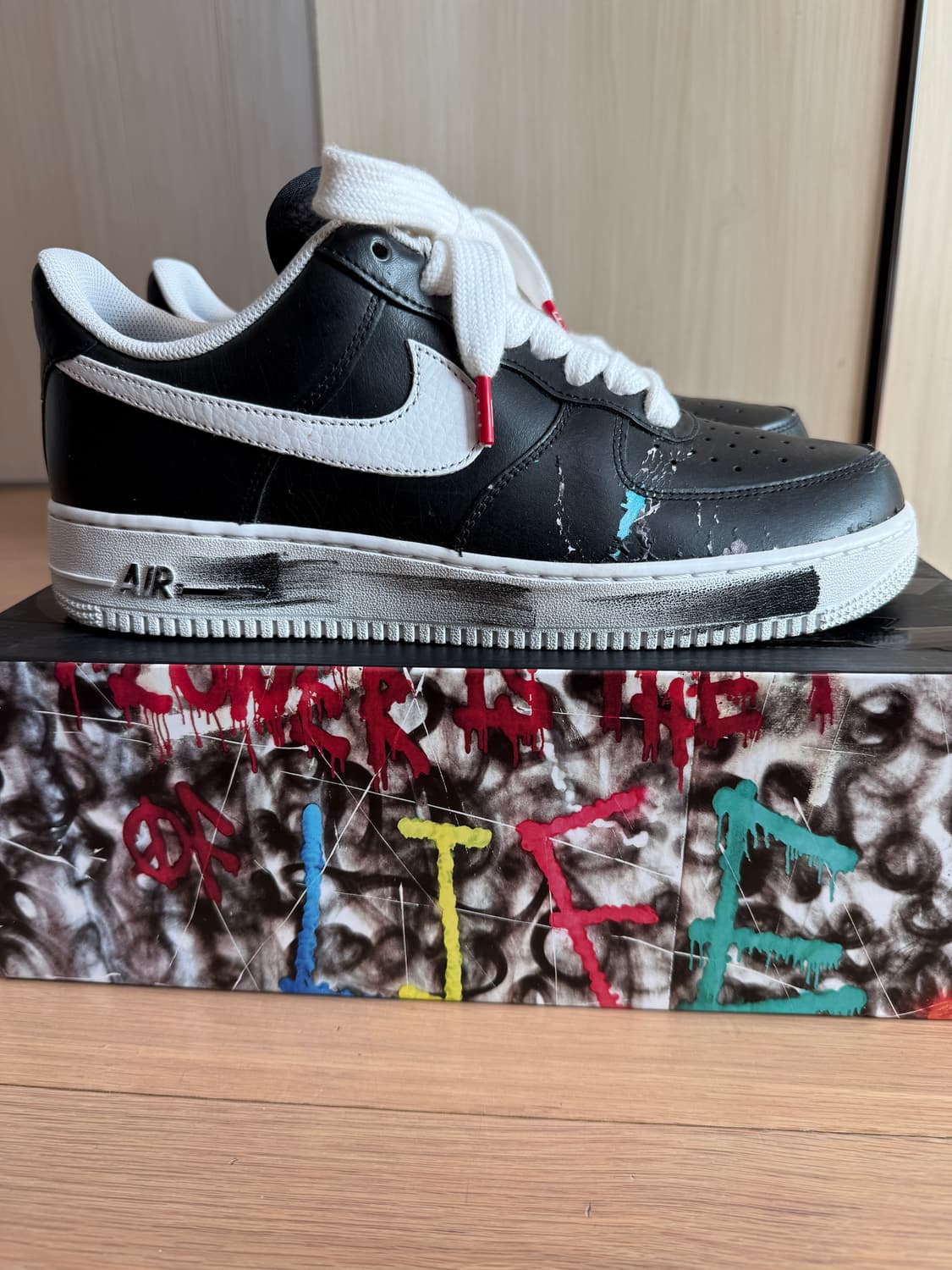 [285] 나이키 피스마이너스원 피마원 에어포스1 로우 파라노이즈 지디 상품이미지3