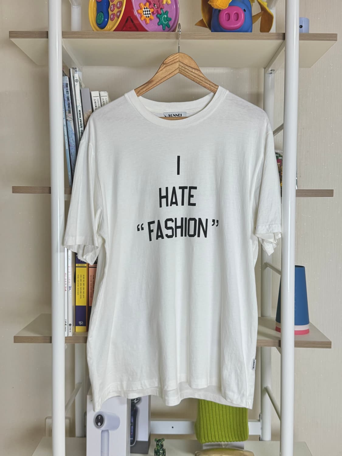 써네이 I HATE FASHION 반팔 티셔츠 상품이미지2