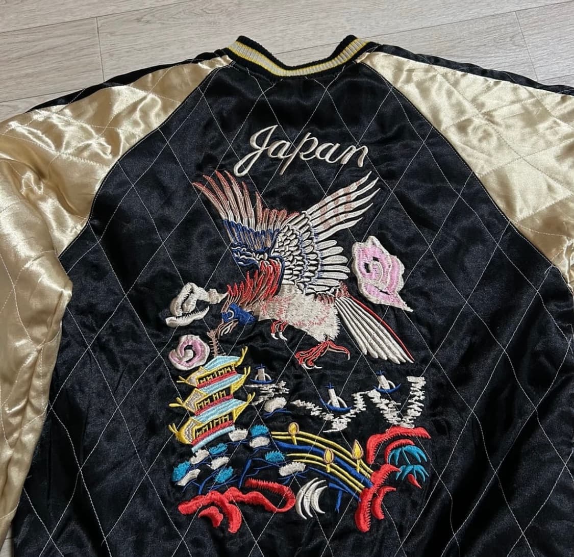 JPN 빈티지 호랑이 스카쟌 상품이미지4