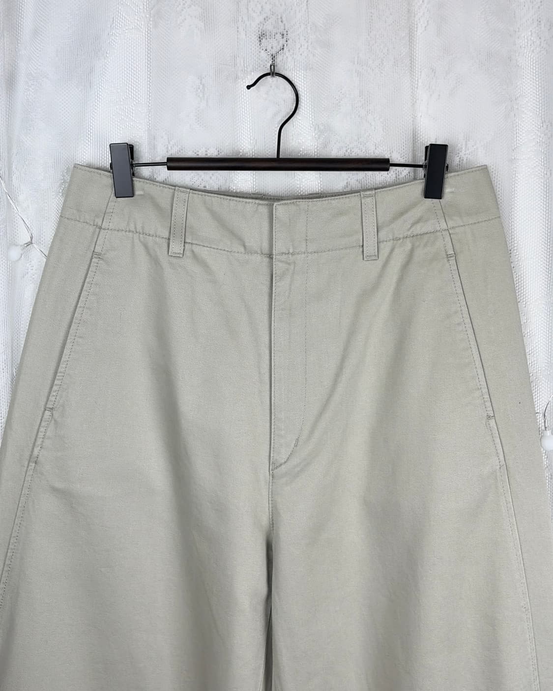 LEMAIRE x UNICLO U wide-fit curved pants 상품이미지2