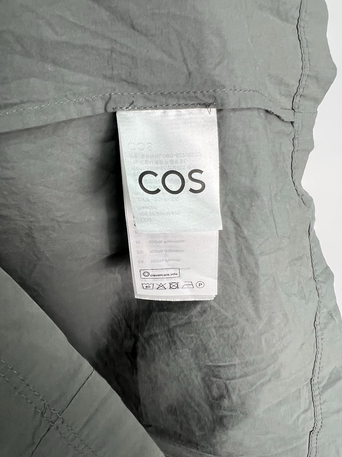 COS 그레이 셔츠 상품이미지3