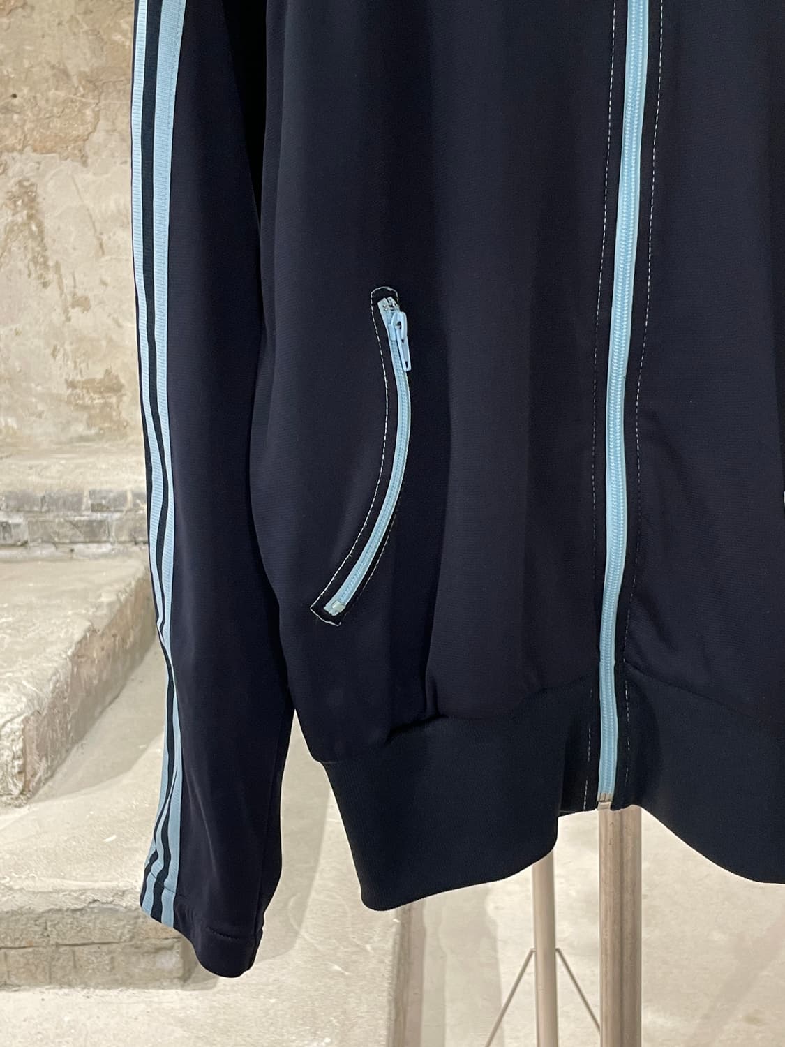 아디다스 네이비 스카이 블루 70s 트랙 져지 상품이미지4
