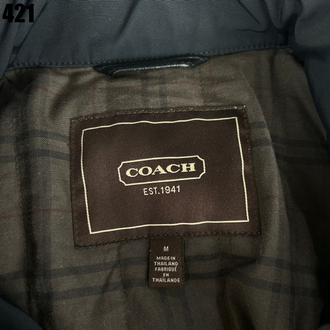 코치 블랙 야상 자켓 상품이미지2