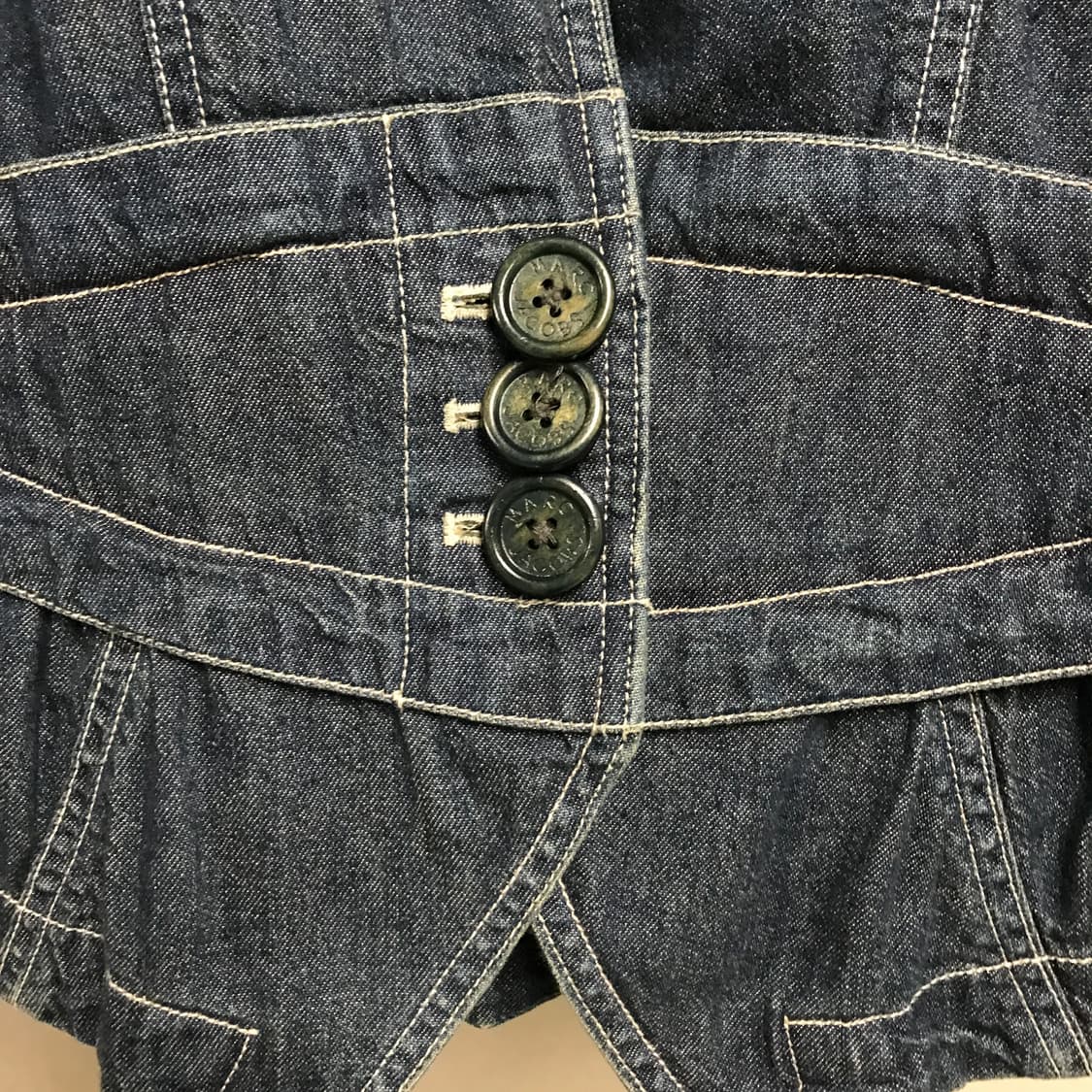 마크제이콥스 반팔 데님 자켓 S(W) 상품이미지5