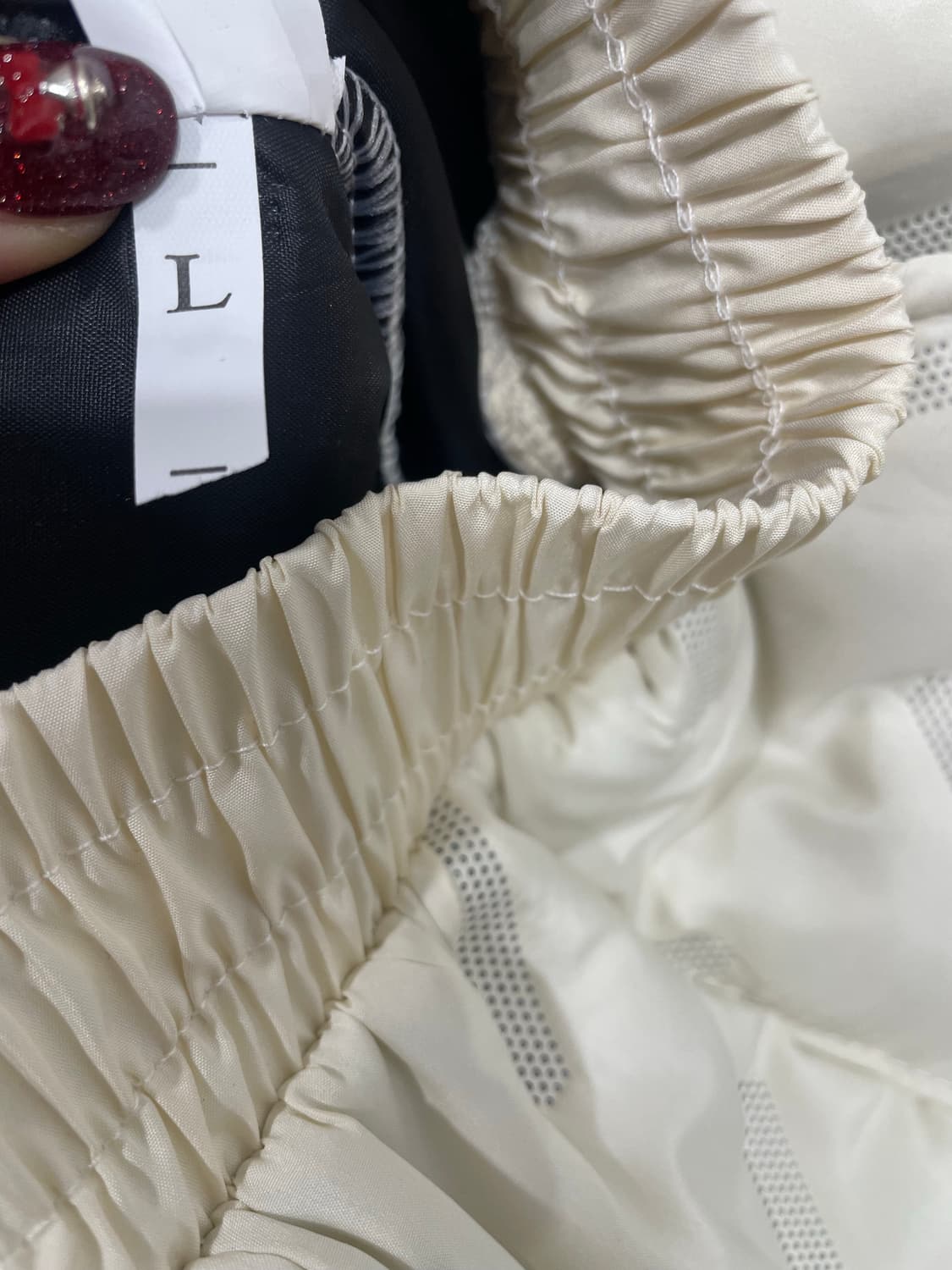 밴딩 누빔조거바지 패딩바지 새상품:) 누빔패딩팬츠겨울바지 상품이미지5