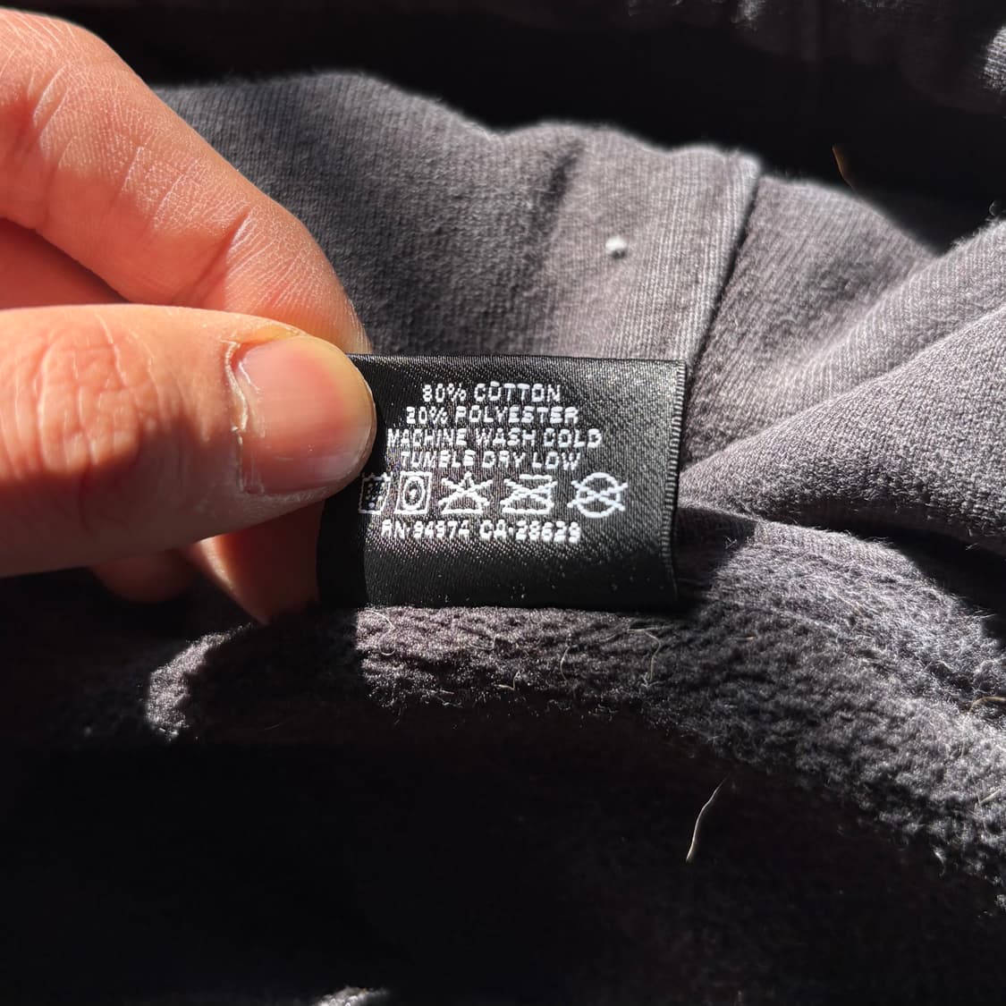 STUSSY 스투시 스탁로고 블랙 후드티 상품이미지7