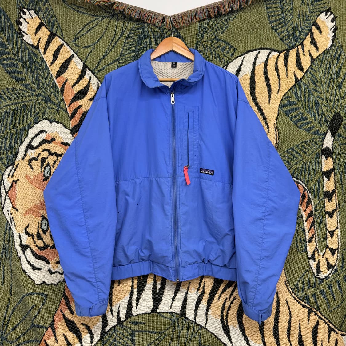 90s 파타고니아 블루 봄버 자켓 made in USA (XL)  상품이미지2