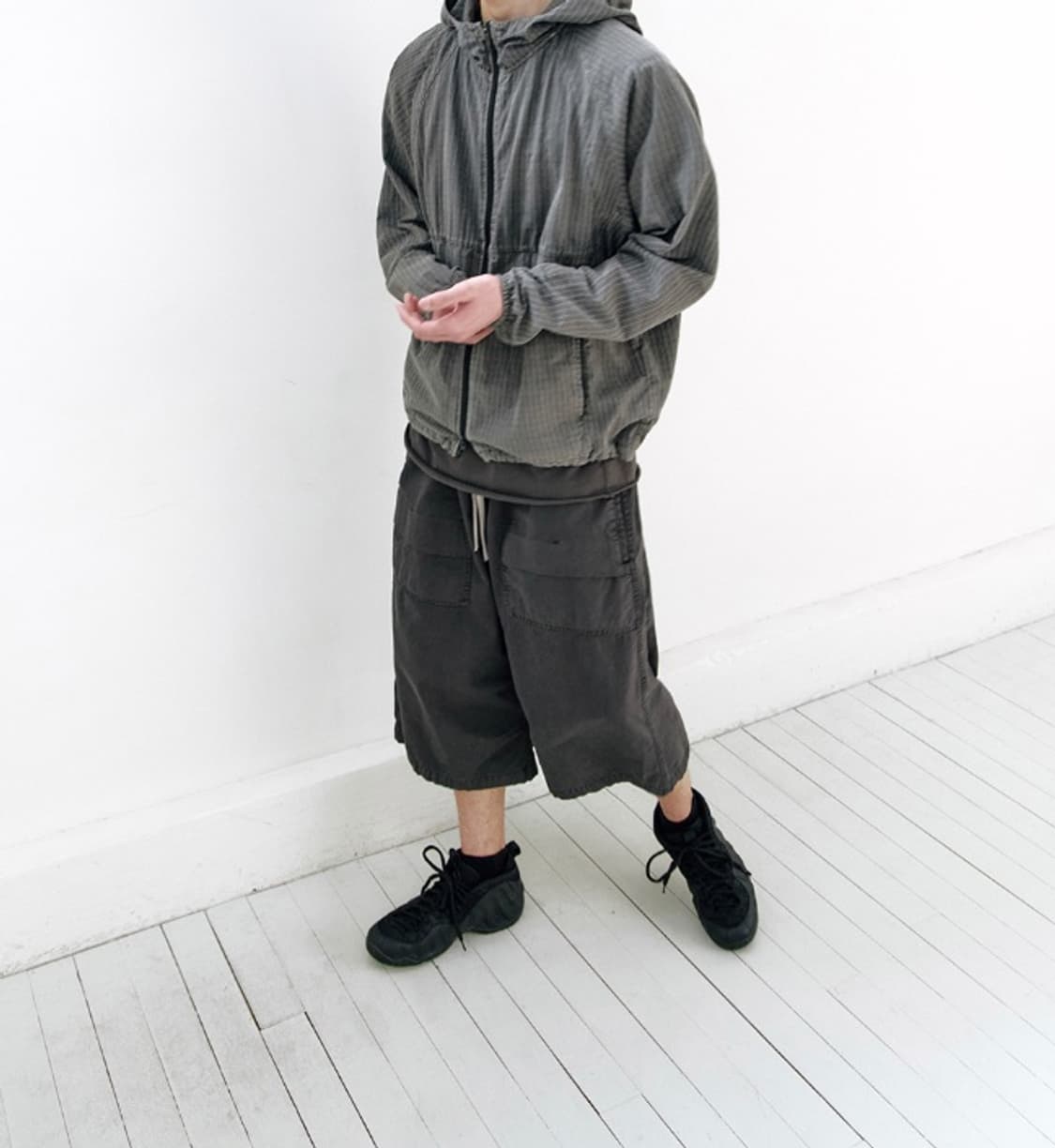 [3] 폴리테루 리빌드 6 컷 워크 팬츠 차콜 상품이미지5