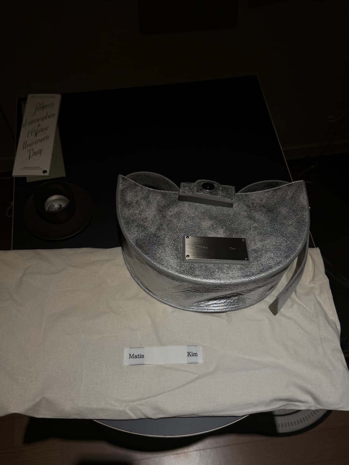 Matin kim silver bag 마뗑킴 실버 가방 상품이미지1