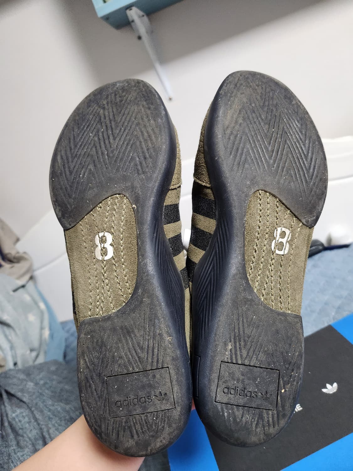 아디다스 x 송 포 더 뮤트 태권도 메이 올리브 코어 블랙 상품이미지6