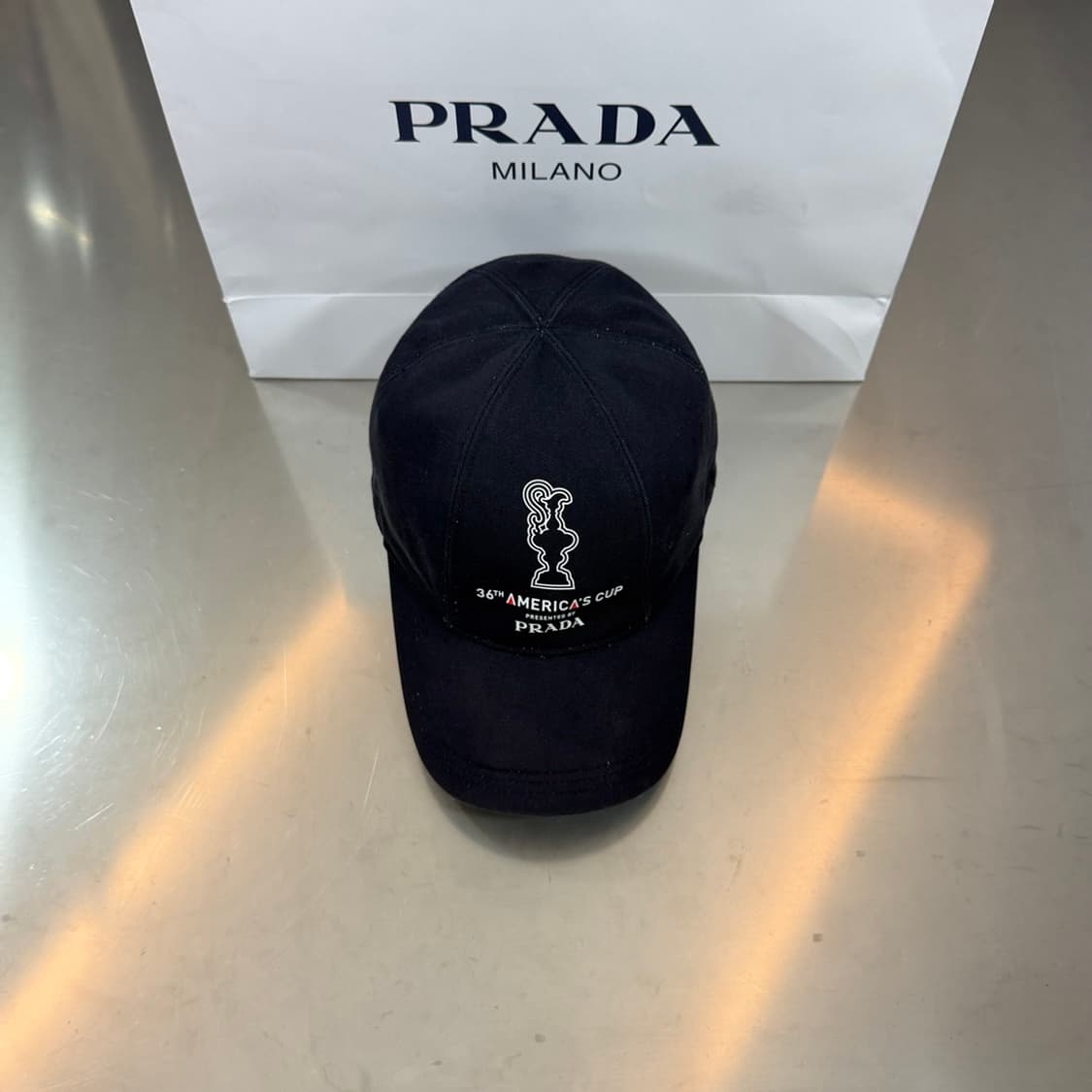 프라다 아메리칸 컵스 로고 모자 상품이미지1