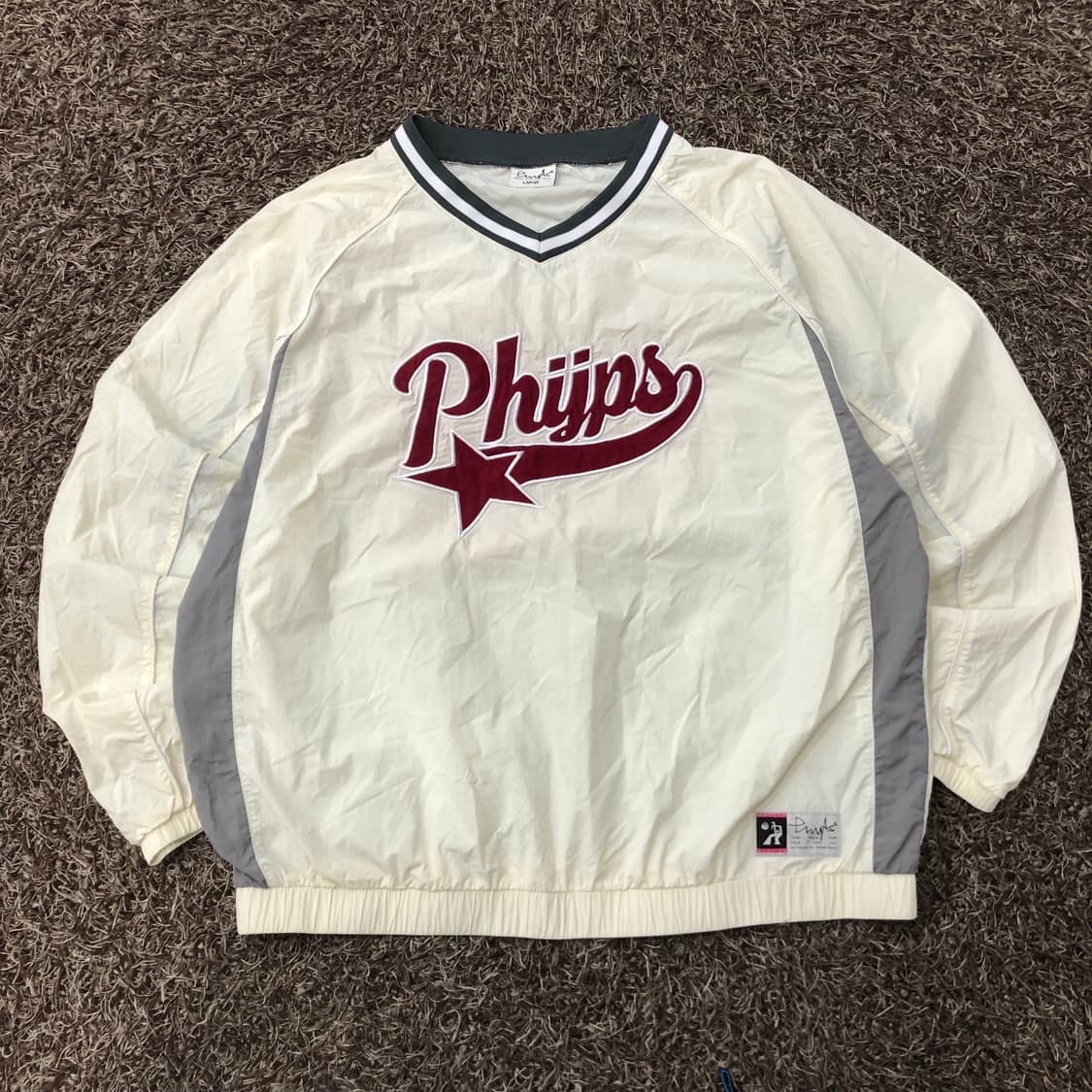 피지컬 디파트먼트 테일로고 나일론 웜업 롱슬리브 상품이미지1