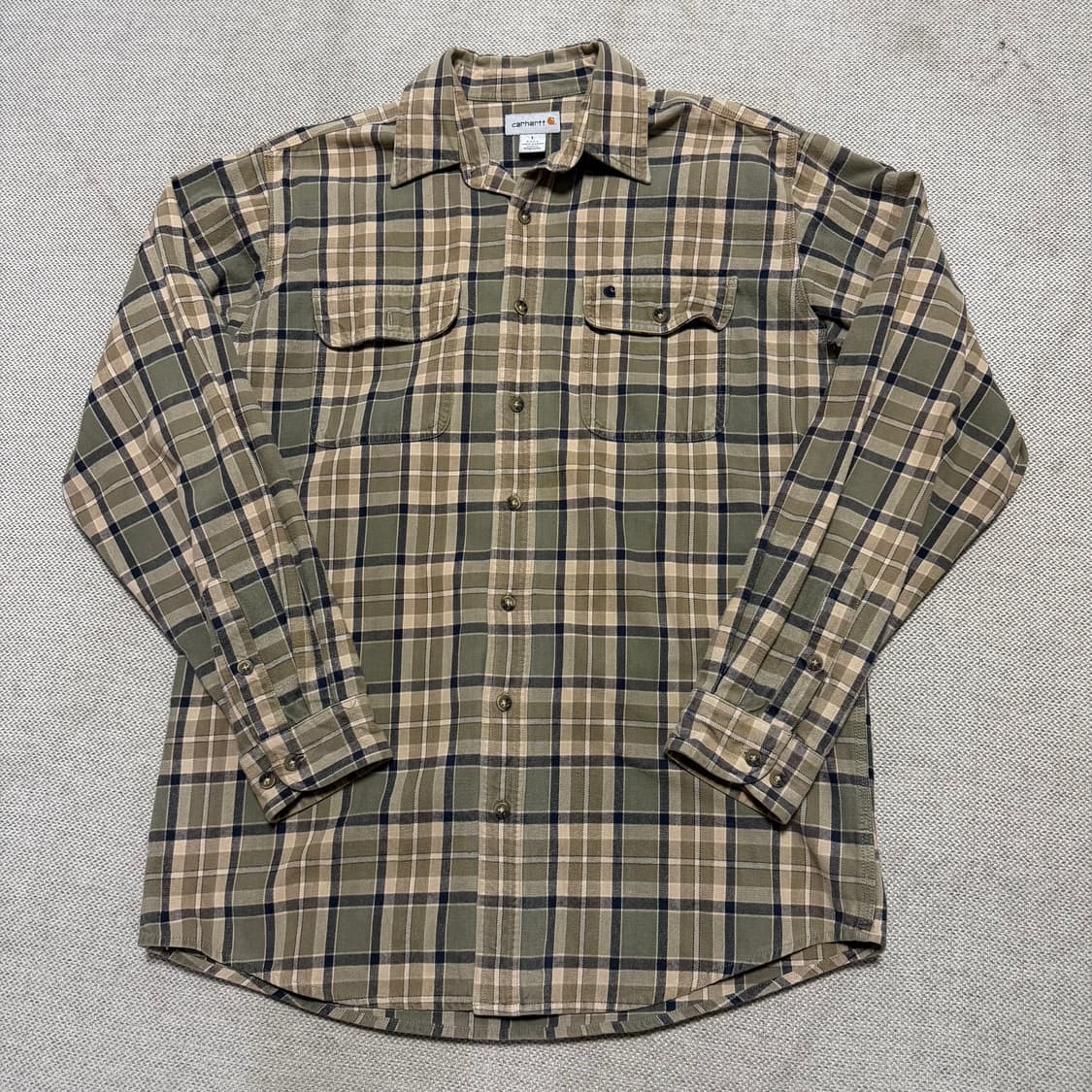 칼하트 체크 셔츠 상품이미지1