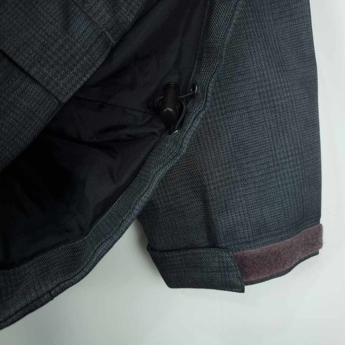 [노스페이스] 로고 자수 체크 패턴 후드 바람막이 자켓 M18751 상품이미지8