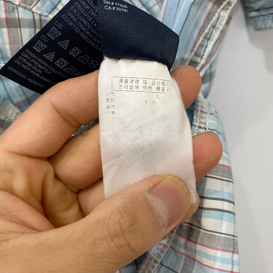 타미 힐피거 데님 USA 반팔셔츠(XL) 상품이미지5