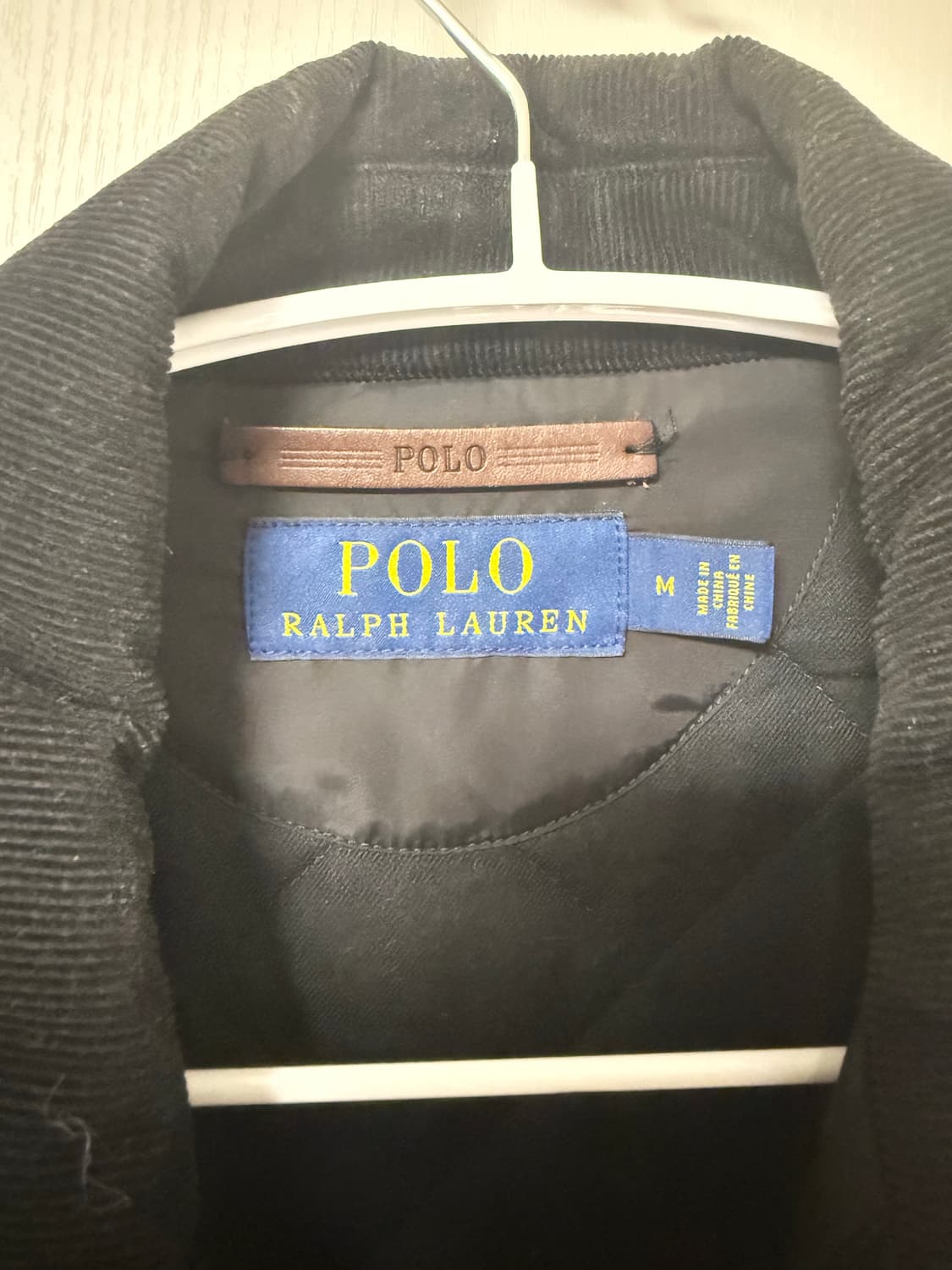 폴로 랄프로렌 블랙 퀼팅 카코트 상품이미지4