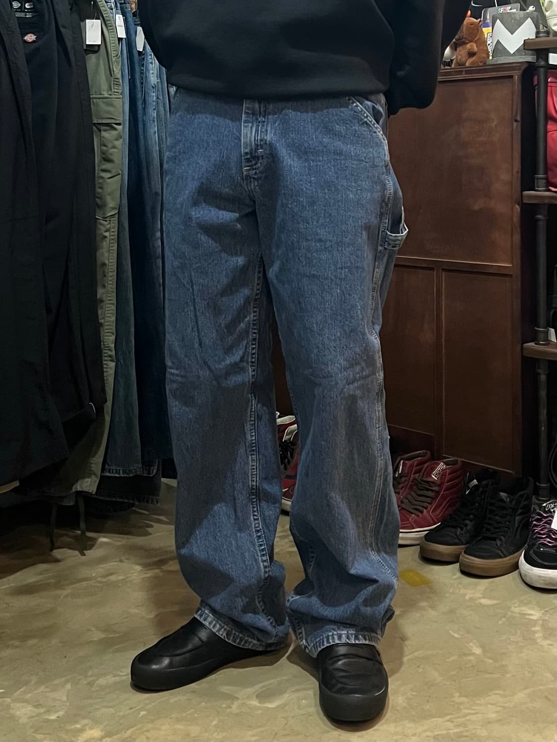 90’s Lee Dungarees 카펜터 데님 33x32 상품이미지1