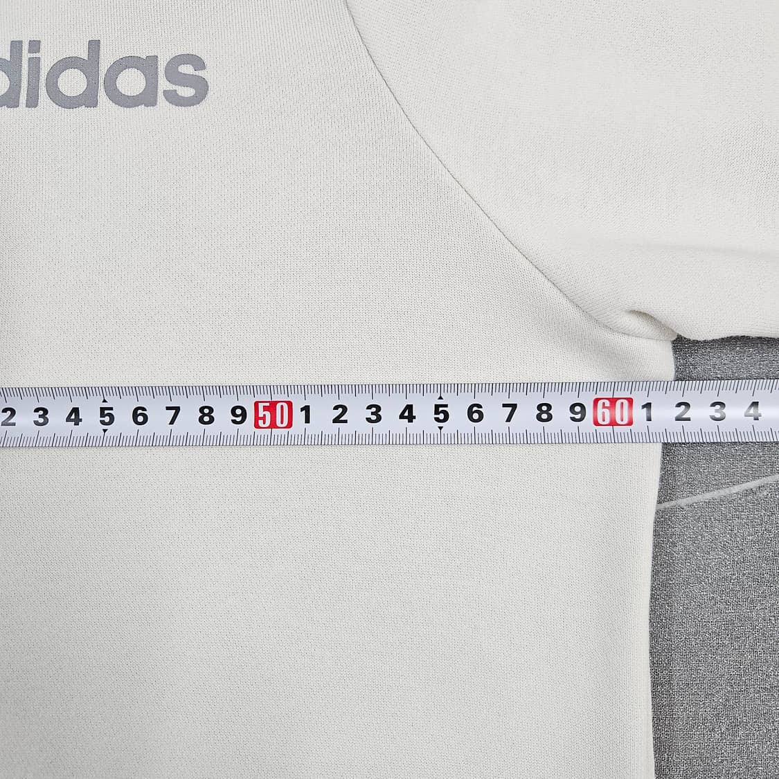 3XL 110 아디다스 백로고 맨투맨 크림 아이보리 상품이미지8