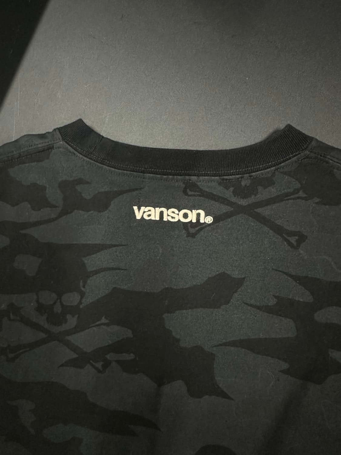 벤슨 스컬 카모 본 자수 긴팔 슬리브 상품이미지5